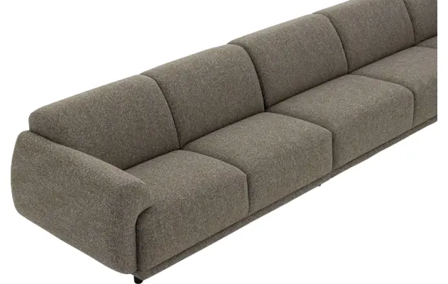Goossens hoekbank benk groen stof - 8260157-goossens-benk-bank-stof-groen-07
