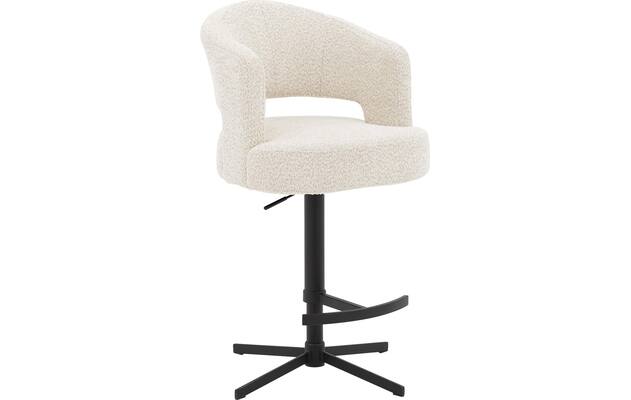 Goossens excellent barstoel roma wit stof - 8260223-goossens-excellent-roma-barstoel-stof-01