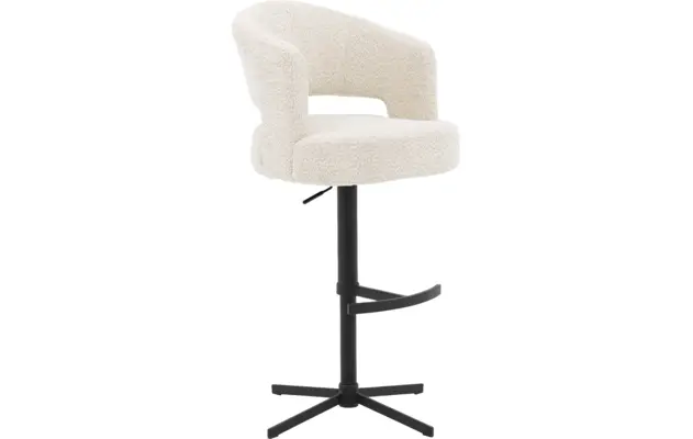 Goossens excellent barstoel roma wit stof - 8260223-goossens-excellent-roma-barstoel-stof-06