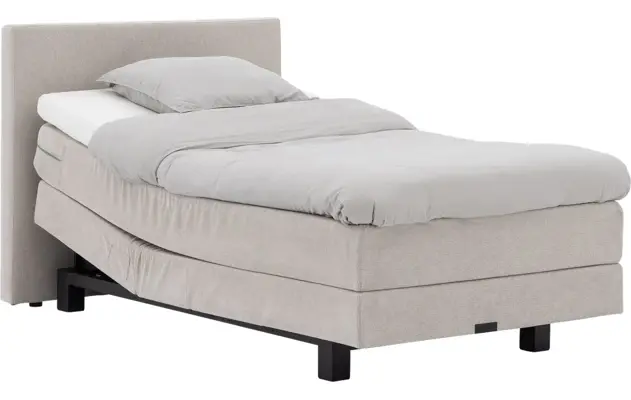 Goossens boxspring compleet flex dream 120 beige stof - 8260226-goossens-flex-dream-120-boxspring-stof-02