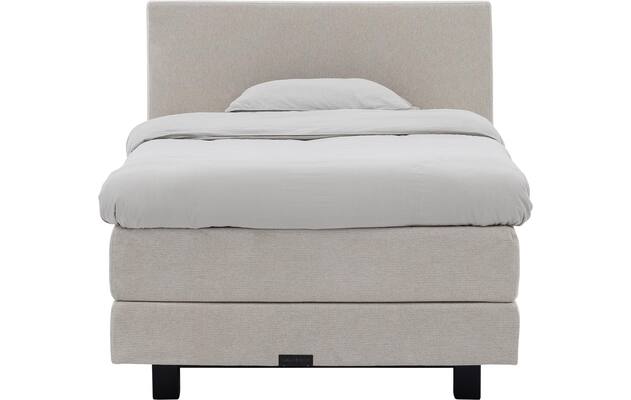 Goossens boxspring compleet flex dream 120 beige stof - 8260226-goossens-flex-dream-120-boxspring-stof-04