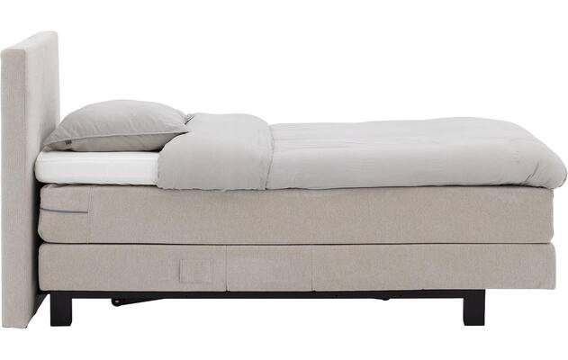Goossens boxspring compleet flex dream 120 beige stof - 8260226-goossens-flex-dream-120-boxspring-stof-05
