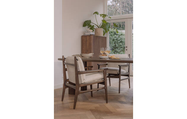 Goossens opbergkast seppe donker bruin eiken - 8260230-goossens-slim-eettafel-eiken-donker-bruin-04