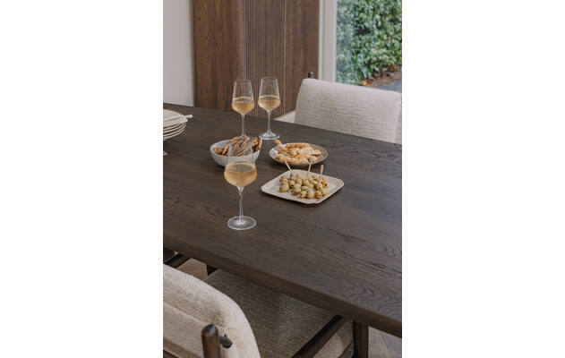 Goossens eettafel slim donker bruin eiken - 8260230-goossens-slim-eettafel-eiken-donker-bruin-05