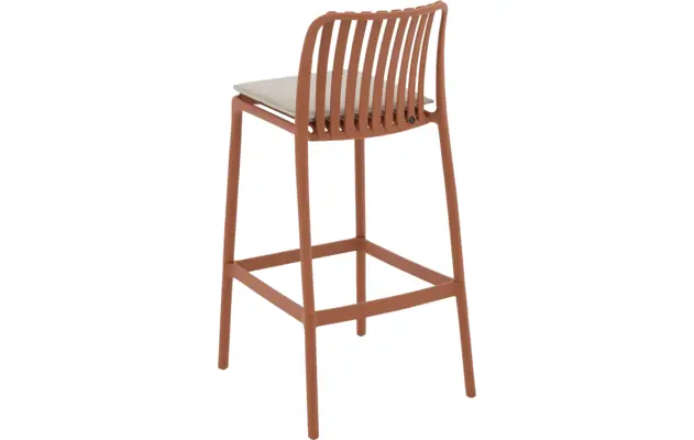 Goossens barstoel lygeke oranje kunststof - 8260241-goossens-lygeke-tuinstoelen-kunststof-11