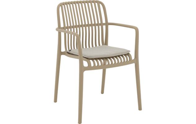 Goossens tuinstoel jelke bruin kunststof - 8260243-goossens-jelke-tuinstoelen-kunststof-01
