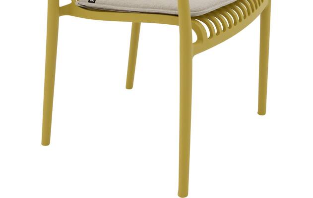 Goossens tuinstoel jelke geel kunststof - 8260246-goossens-jelke-tuinstoelen-kunststof-06