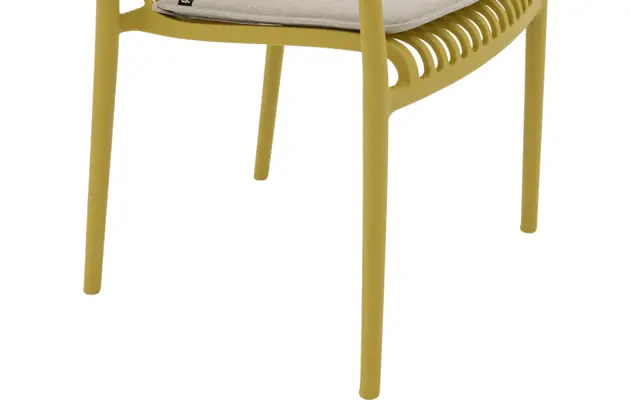 Goossens tuinstoel jelke geel kunststof - 8260246-goossens-jelke-tuinstoelen-kunststof-06