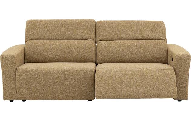 Goossens zitbank comoda geel stof - 8260249-gespiegeld-03