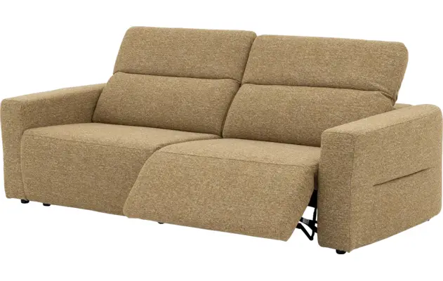 Goossens zitbank comoda geel stof - 8260249-gespiegeld-04