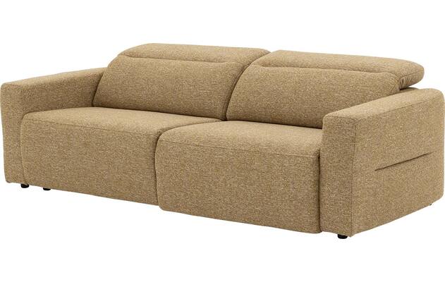 Goossens zitbank comoda geel stof - 8260249-gespiegeld-06