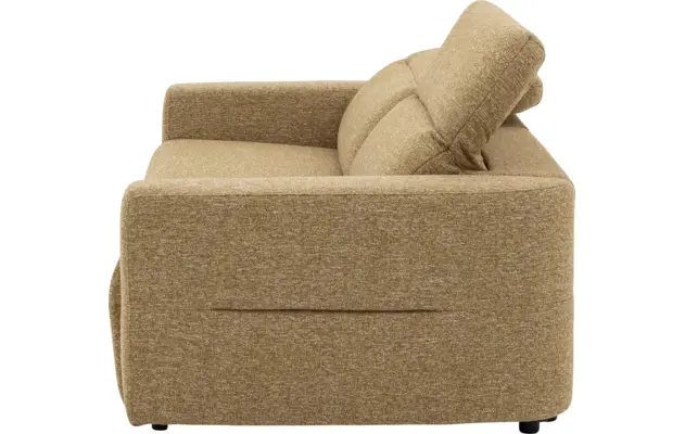 Goossens zitbank comoda geel stof - 8260249-gespiegeld-16