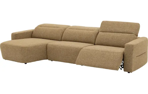 Goossens loungebank comoda geel stof - 8260250-gespiegeld-05