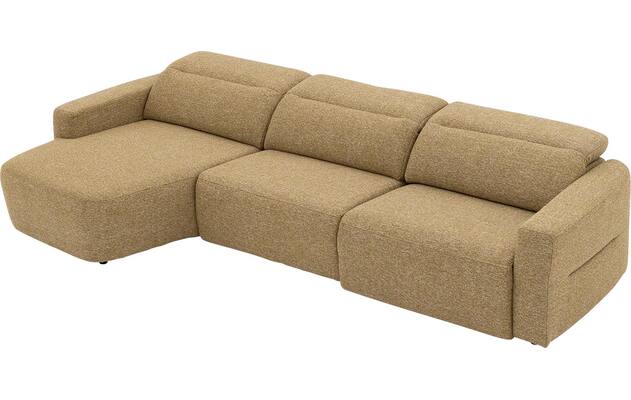 Goossens loungebank comoda geel stof - 8260250-gespiegeld-08