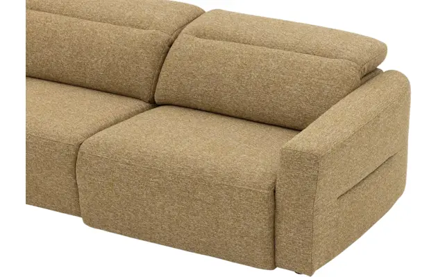 Goossens loungebank comoda geel stof - 8260250-gespiegeld-10