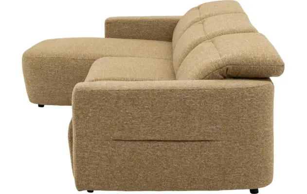 Goossens loungebank comoda geel stof - 8260250-gespiegeld-14