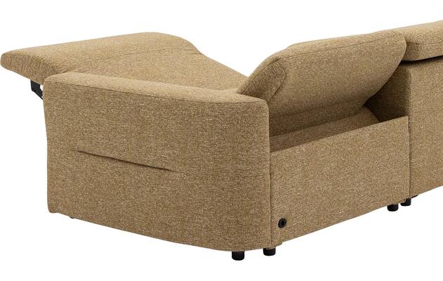 Goossens loungebank comoda geel stof - 8260250-gespiegeld-18