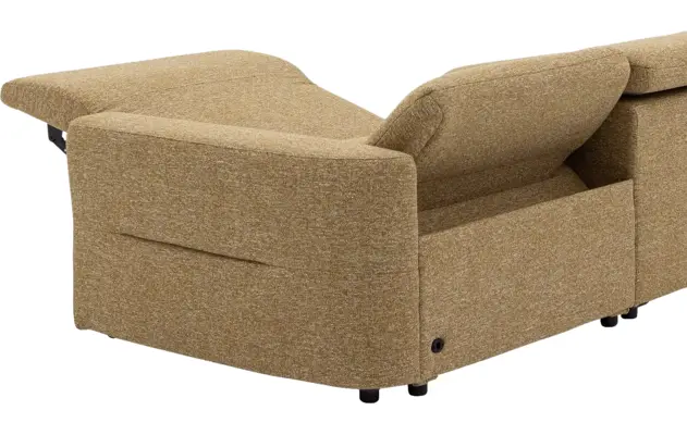 Goossens loungebank comoda geel stof - 8260250-gespiegeld-18