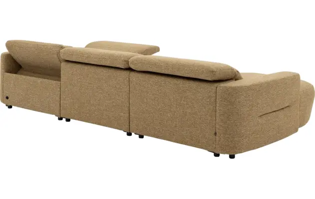Goossens loungebank comoda geel stof - 8260250-gespiegeld-19