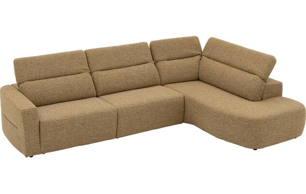 Goossens hoekbank comoda geel stof - 8260251-gespiegeld-07