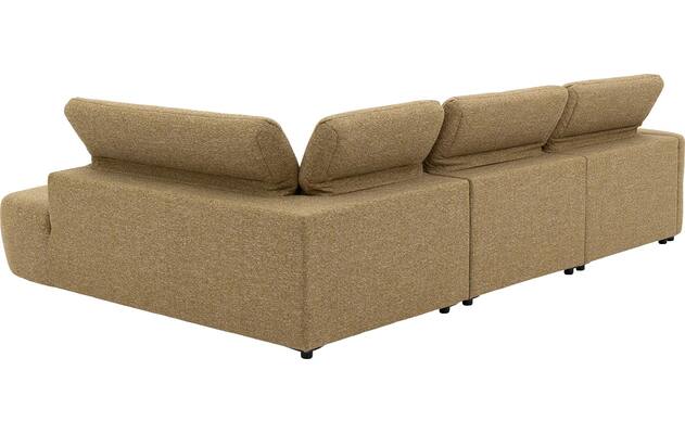 Goossens hoekbank comoda geel stof - 8260251-gespiegeld-10