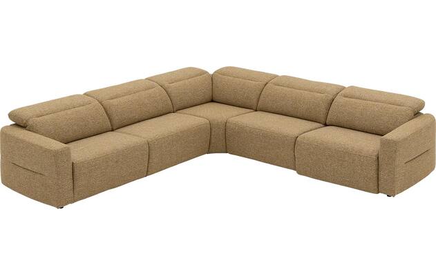 Goossens hoekbank comoda geel stof - 8260252-gespiegeld-06