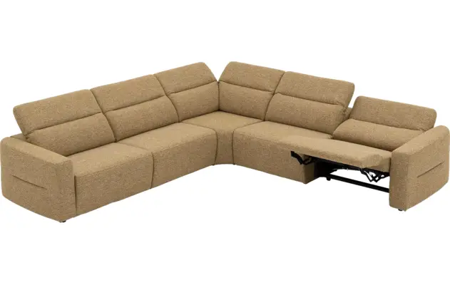 Goossens hoekbank comoda geel stof - 8260252-gespiegeld-07