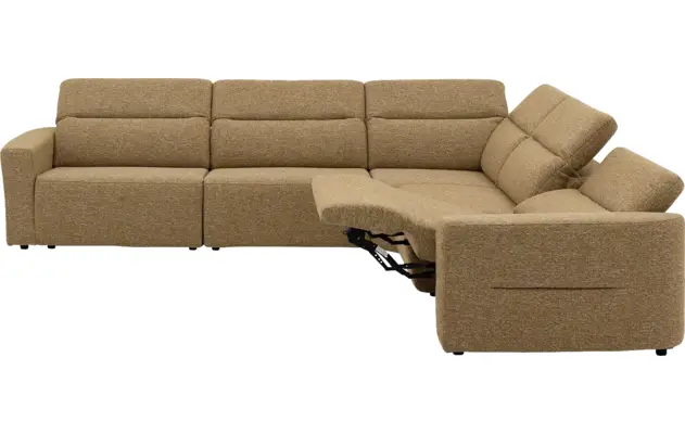 Goossens hoekbank comoda geel stof - 8260252-gespiegeld-08