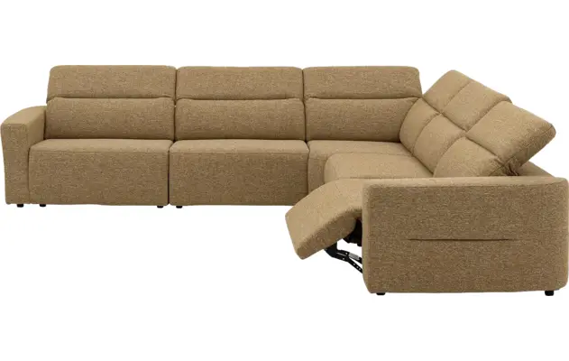 Goossens hoekbank comoda geel stof - 8260252-gespiegeld-09