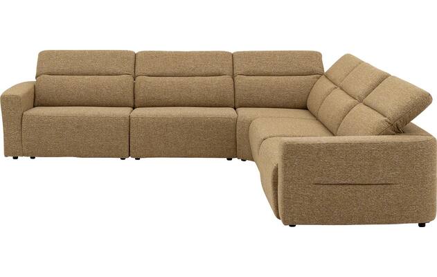 Goossens hoekbank comoda geel stof - 8260252-gespiegeld-10