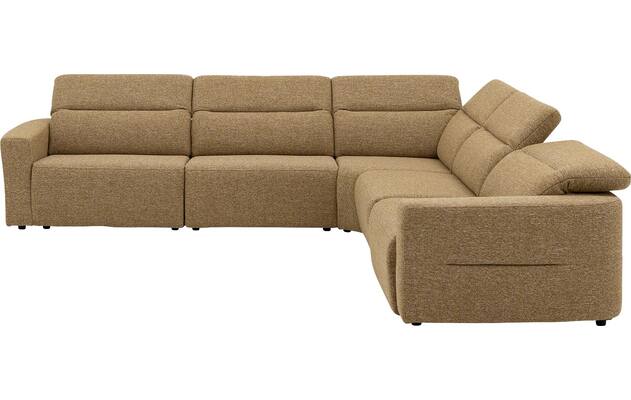 Goossens hoekbank comoda geel stof - 8260252-gespiegeld-11