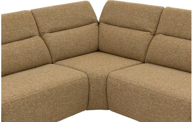 Goossens hoekbank comoda geel stof - 8260252-gespiegeld-17