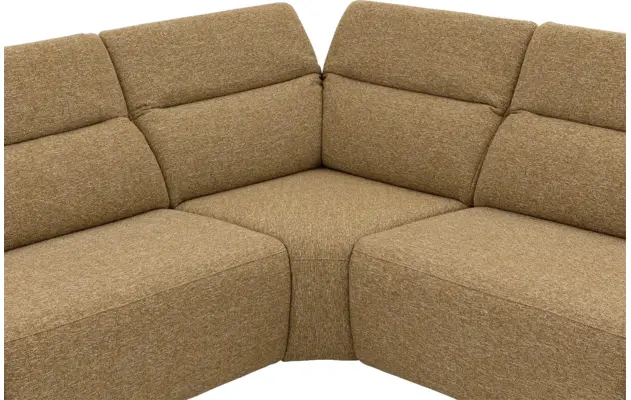 Goossens hoekbank comoda geel stof - 8260252-gespiegeld-17