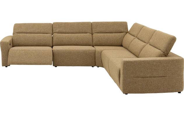 Goossens hoekbank comoda geel stof - 8260252-goossens-comoda-bank-stof-geel-02