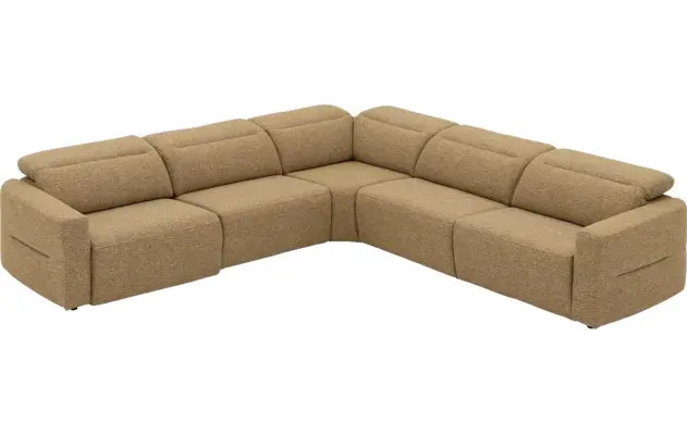 Goossens hoekbank comoda geel stof - 8260252-goossens-comoda-bank-stof-geel-05