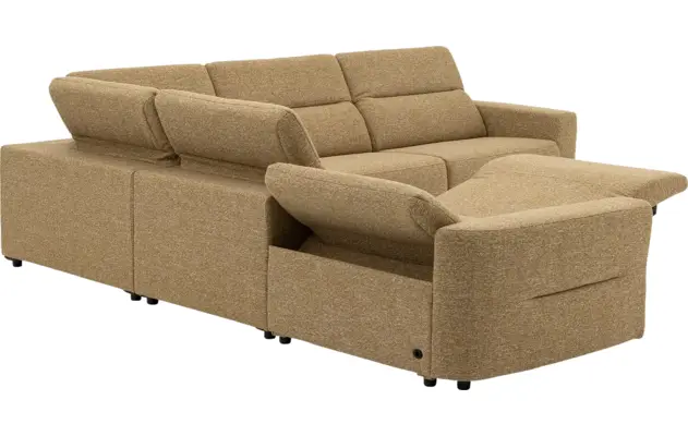 Goossens hoekbank comoda geel stof - 8260252-goossens-comoda-bank-stof-geel-15