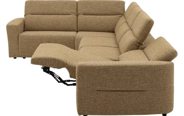 Goossens hoekbank comoda geel stof - 8260255-gespiegeld-07