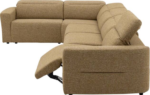 Goossens hoekbank comoda geel stof - 8260255-gespiegeld-09