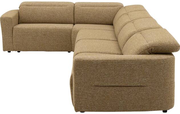 Goossens hoekbank comoda geel stof - 8260255-gespiegeld-11