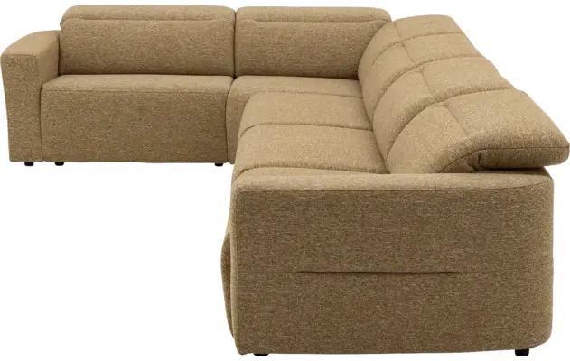 Goossens hoekbank comoda geel stof - 8260255-gespiegeld-11