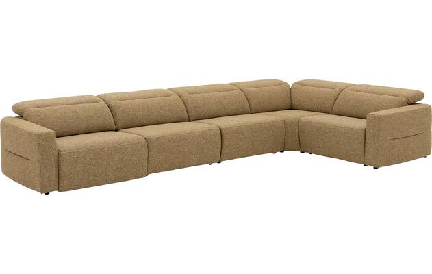 Goossens hoekbank comoda geel stof - 8260255-goossens-comoda-bank-stof-geel-04