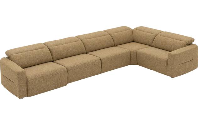 Goossens hoekbank comoda geel stof - 8260255-goossens-comoda-bank-stof-geel-05