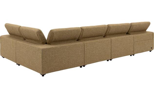 Goossens hoekbank comoda geel stof - 8260255-goossens-comoda-bank-stof-geel-12