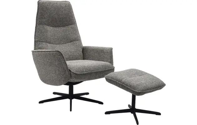 Goossens relaxstoel tusla bruin stof - 8260286-goossens-tusla-fauteuil-stof-01