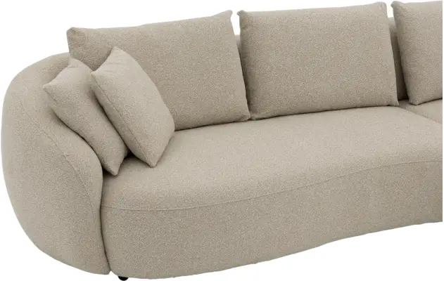 Goossens loungebank ava beige stof - 8260295-gespiegeld-10