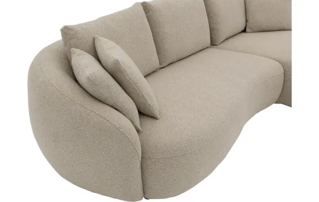 Goossens loungebank ava beige stof - 8260295-gespiegeld-11