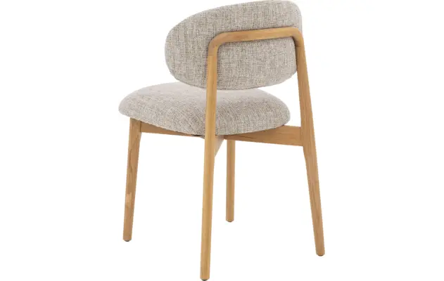 Goossens eetkamerstoel bessy beige stof - 8260297-goossens-bessy-eetkamerstoel-stof-beige-02