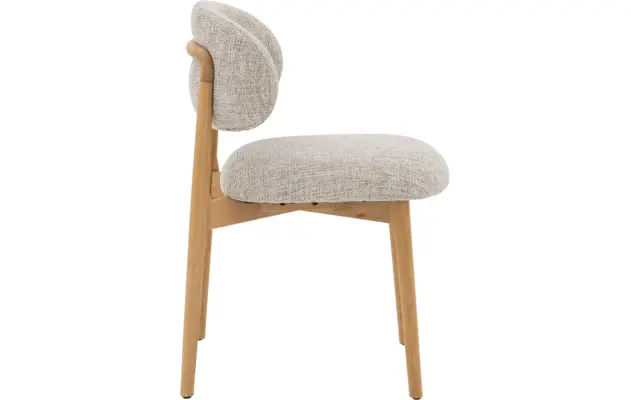 Goossens eetkamerstoel bessy beige stof - 8260297-goossens-bessy-eetkamerstoel-stof-beige-03