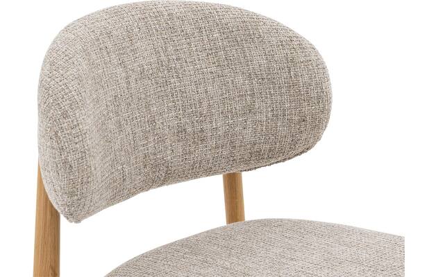 Goossens eetkamerstoel bessy beige stof - 8260297-goossens-bessy-eetkamerstoel-stof-beige-09