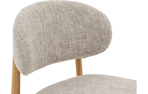 Goossens eetkamerstoel bessy beige stof - 8260297-goossens-bessy-eetkamerstoel-stof-beige-09